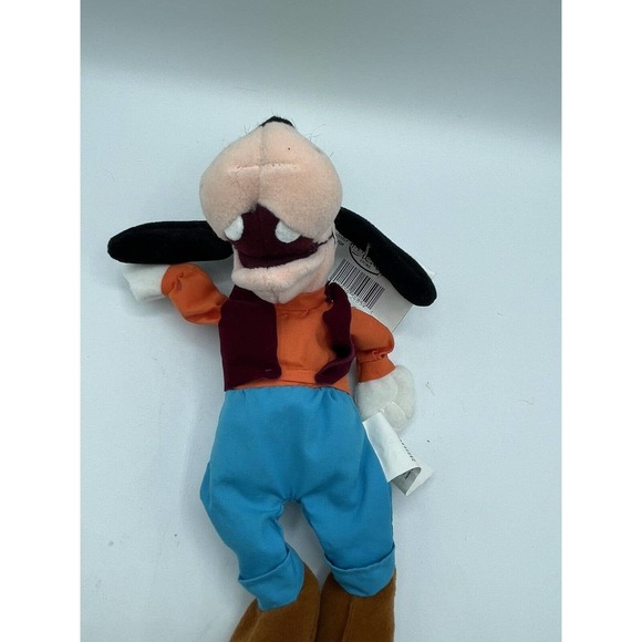 Goofy Plush Stuffed Animal Dog 8" Mini Bean Bag Beanie Doll VIntage Disney Store - Picture 4 of 8